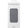 Samsung EP-P5400TBE Super Fast Wireless Charger Duo Dark Gray - inkl. 25 Watt Netzteil